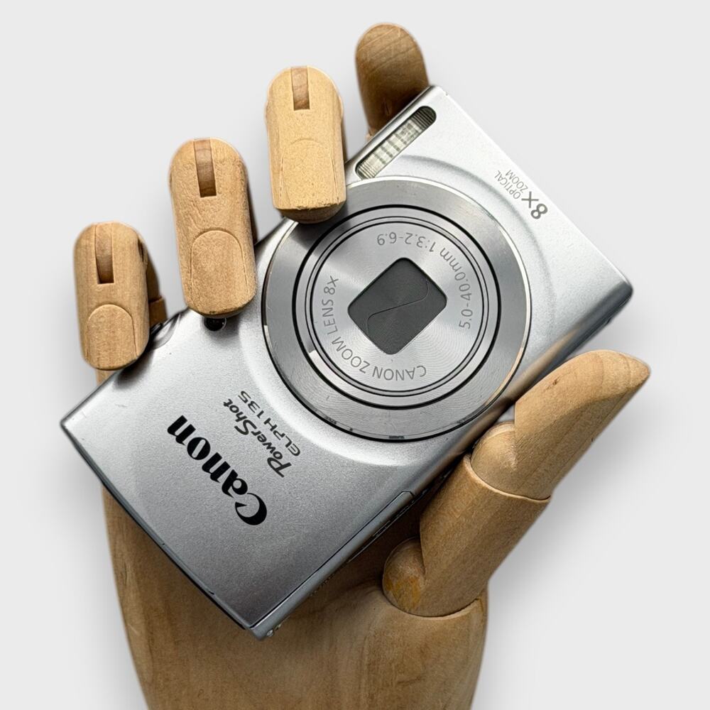Canon PowerShot ELPH 135 Digital Camera | 16MP | Silver